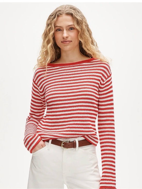J. Crew Sweaters - J. Crew Roll Neck Stripe Sweater